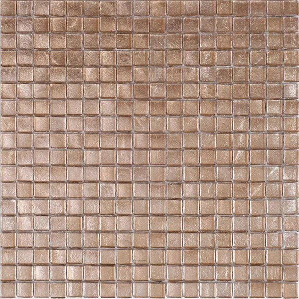 French Beige 12x12 Glossy Uniform Square Glass Mosaic Tile (20 pack, 18.69 sq ft/case)