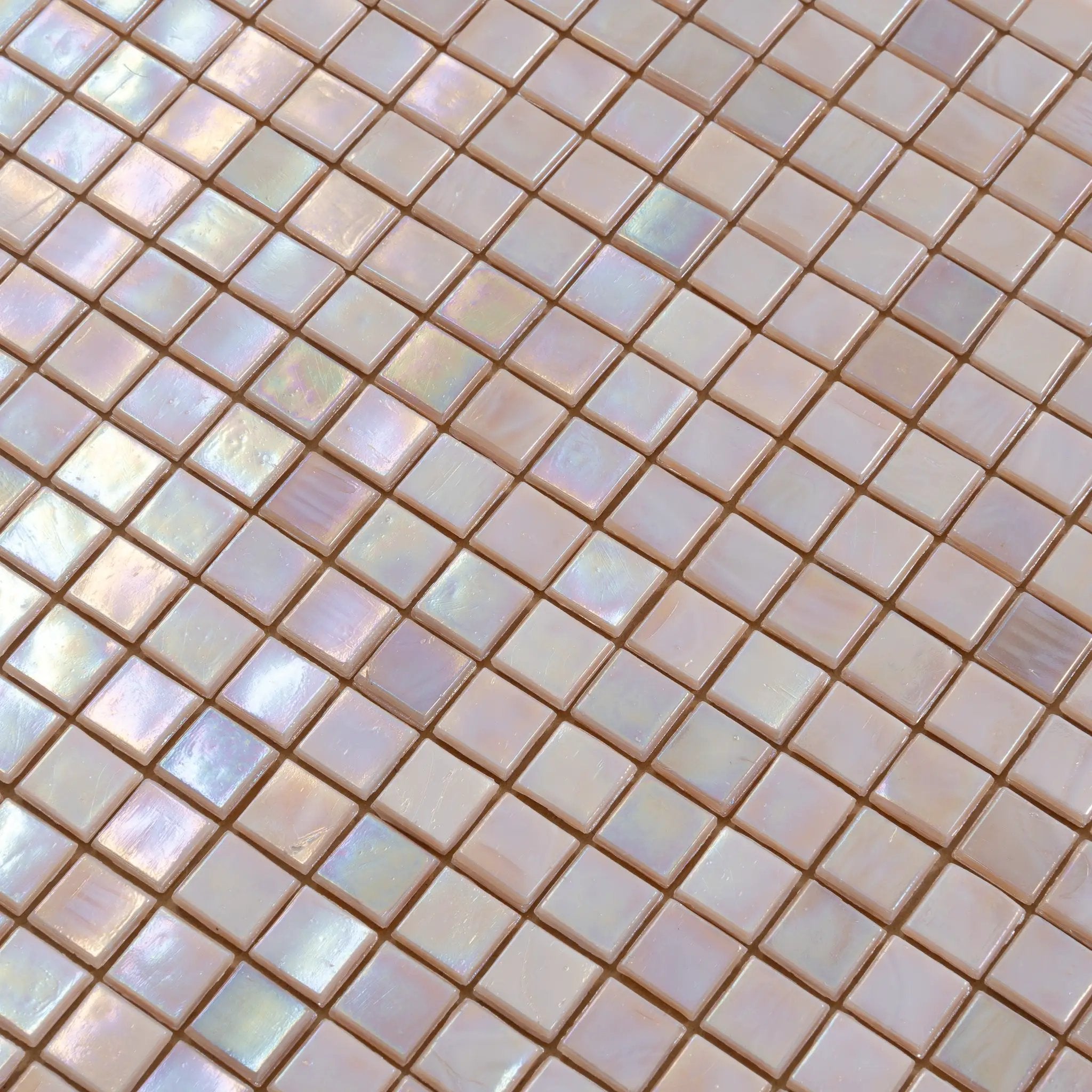 Tuscan Beige 12x12 Glossy Uniform Square Glass Mosaic Tile (20 pack, 18.69 sq ft/case) by Apollo Tile