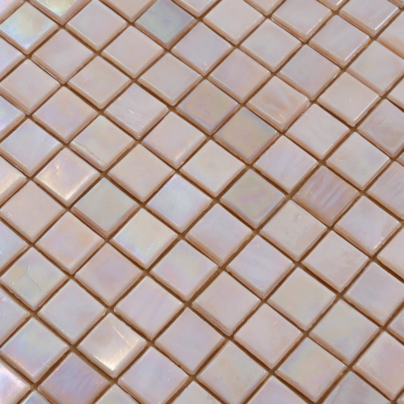 Tuscan Beige 12x12 Glossy Uniform Square Glass Mosaic Tile (20 pack, 18.69 sq ft/case) by Apollo Tile