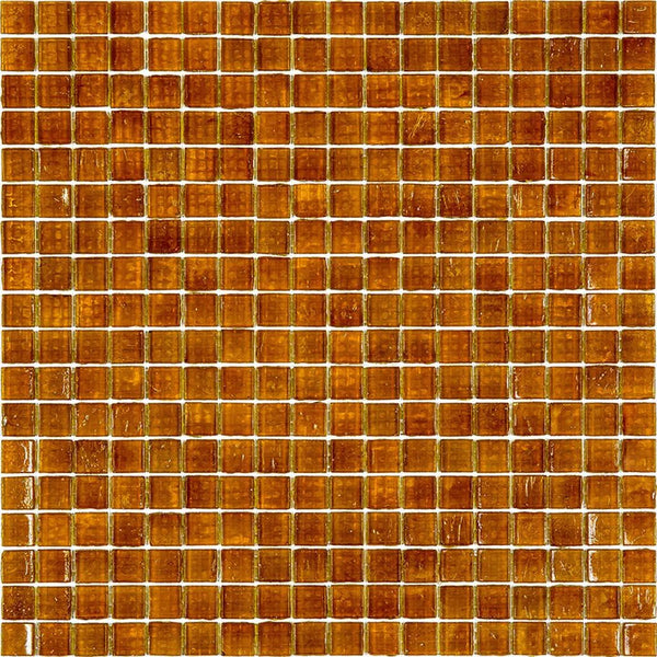 Fire Beige 12x12 Glossy Uniform Square Glass Mosaic Tile (20 pack, 18.69 sq ft/case)