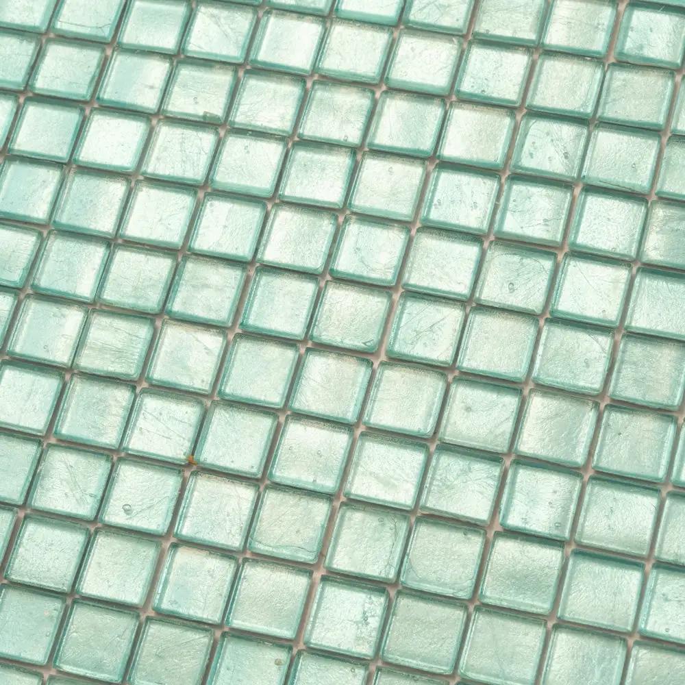 Pine Green 12x12 Glossy Uniform Square Glass Mosaic Tile (20 pack, 18.69 sq ft/case) by Apollo Tile