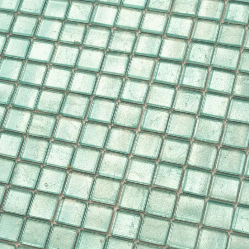 Pine Green 12x12 Glossy Uniform Square Glass Mosaic Tile (20 pack, 18.69 sq ft/case) by Apollo Tile