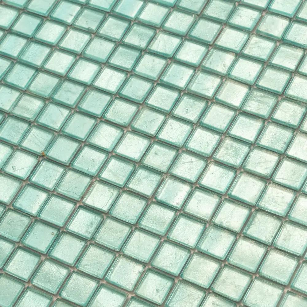 Pine Green 12x12 Glossy Uniform Square Glass Mosaic Tile (20 pack, 18.69 sq ft/case) by Apollo Tile