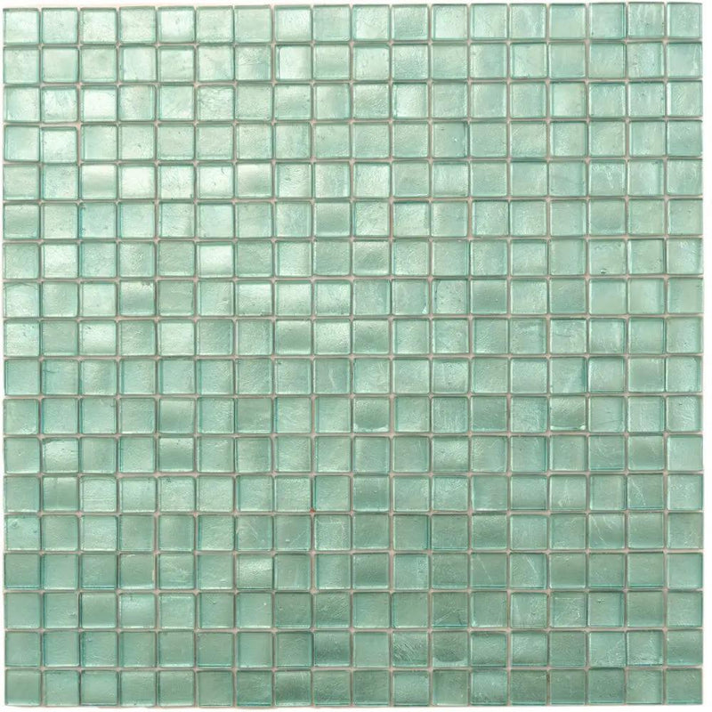 Pine Green 12x12 Glossy Uniform Square Glass Mosaic Tile (20 pack, 18.69 sq ft/case) by Apollo Tile