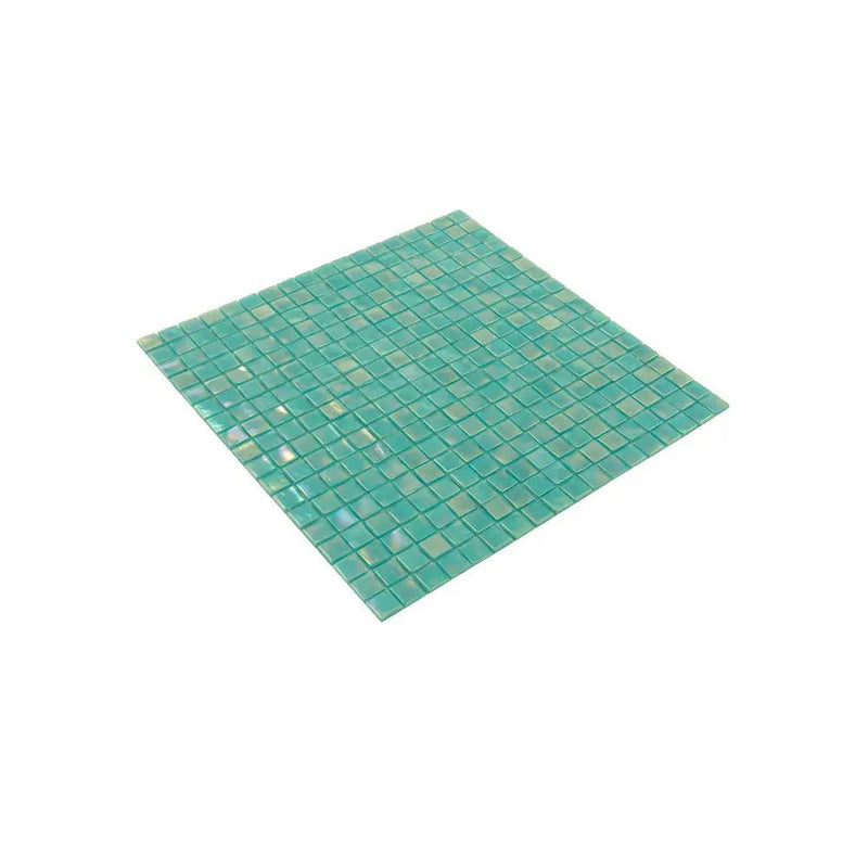 Dark Ocean Green 12x12 Glossy Uniform Square Glass Mosaic Tile (20 pack, 18.69 sq ft/case) by Apollo Tile