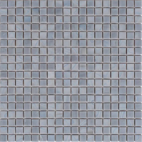 Metal Gray 12x12 Glossy Uniform Square Glass Mosaic Tile (20 pack, 18.69 sq ft/case)