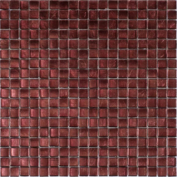 Rouge Pink 12x12 Glossy Uniform square Glass Mosaic Tile (20 pack, 18.69 sq ft/case)