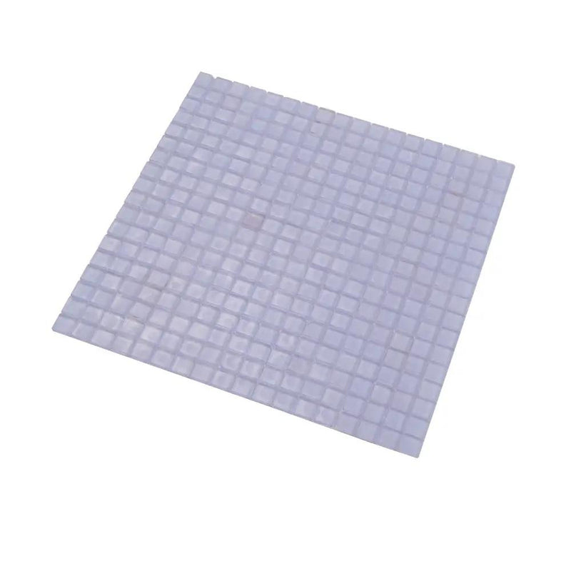 Floral Purple 12x12 Glossy Uniform Square Glass Mosaic Tile (20 pack, 18.69 sq ft/case) by Apollo Tile