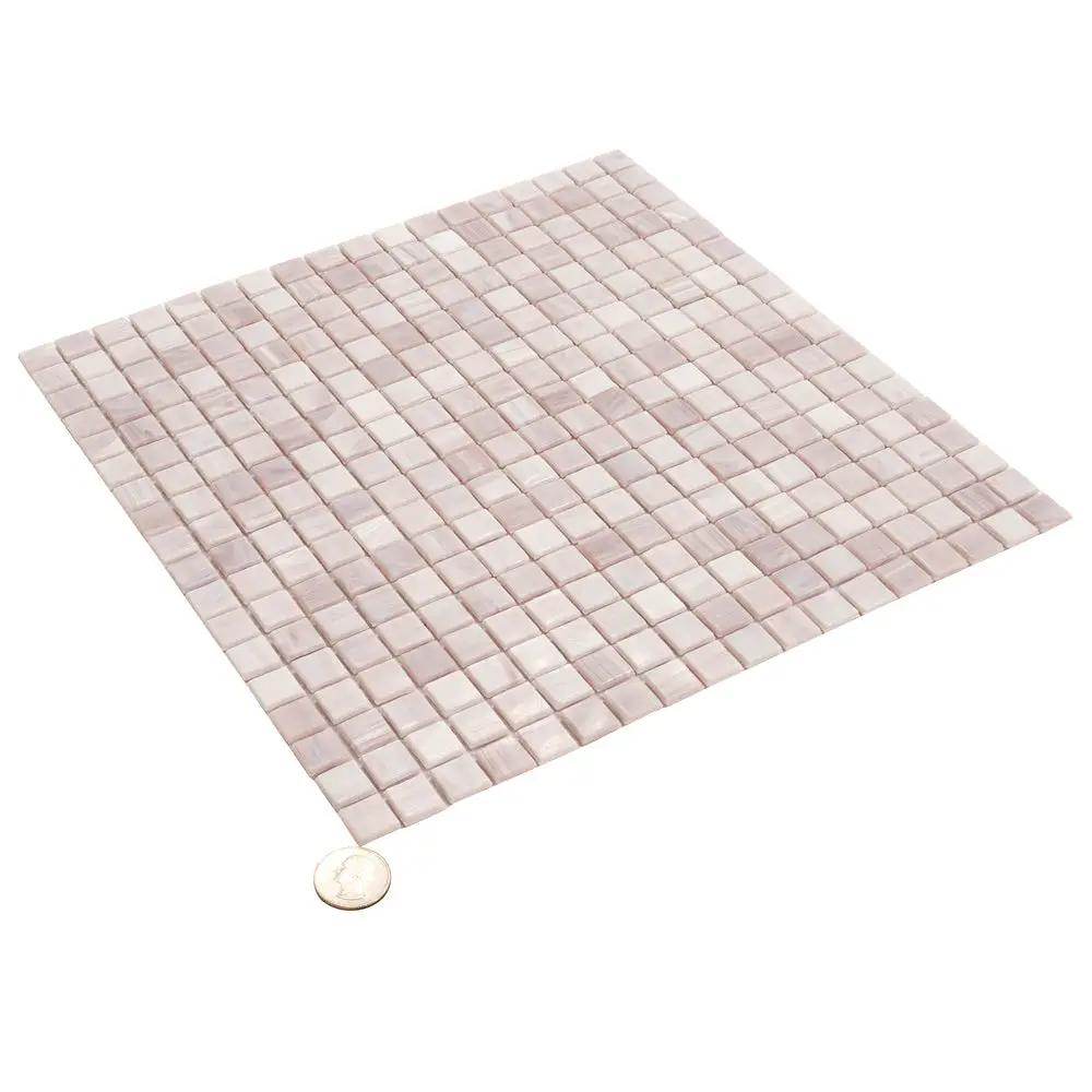 Thistle 12x12 Glossy Uniform Square Glass Mosaic Tile (20 pack, 18.69 sq ft/case) by Apollo Tile