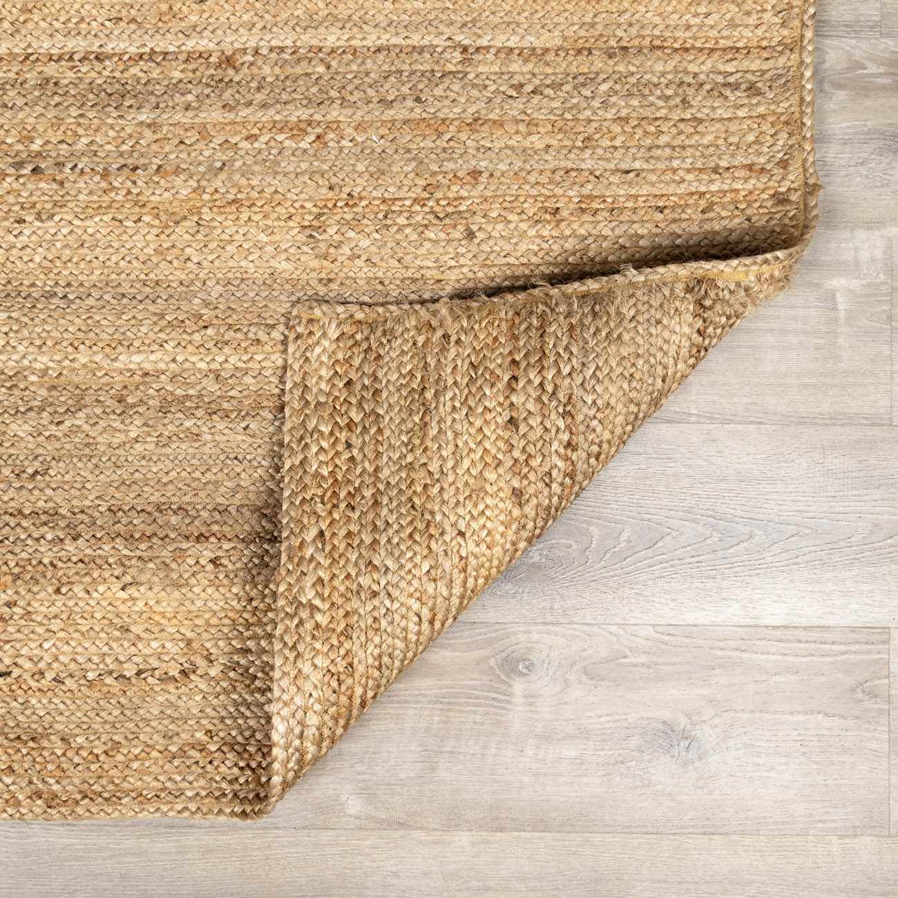 Shippagan Tan Jute Braided Rug by Boutique Rugs