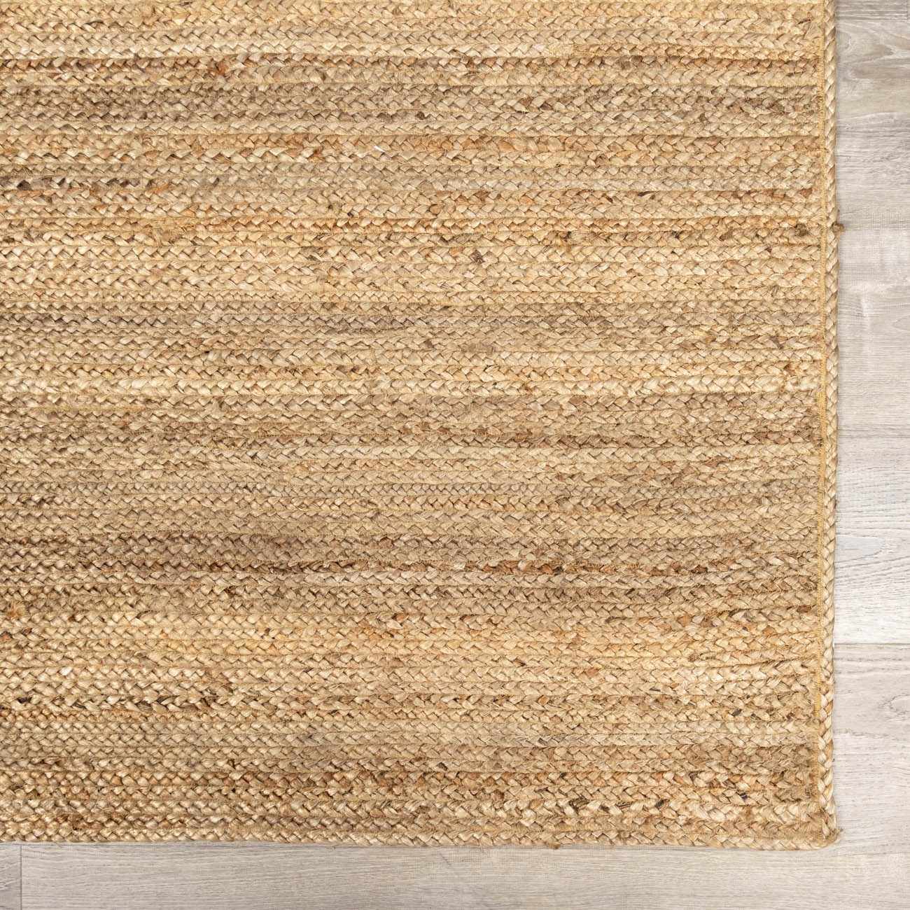 Shippagan Tan Jute Braided Rug by Boutique Rugs