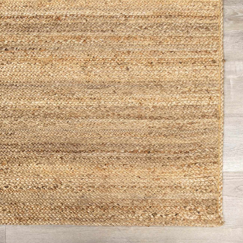 Shippagan Tan Jute Braided Rug by Boutique Rugs
