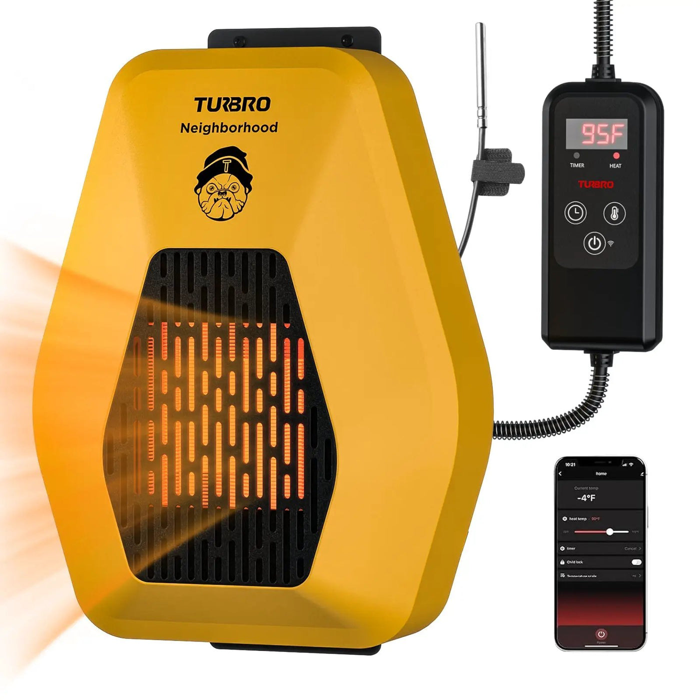 Neighborhood DH800A Dog House Heater by TURBRO