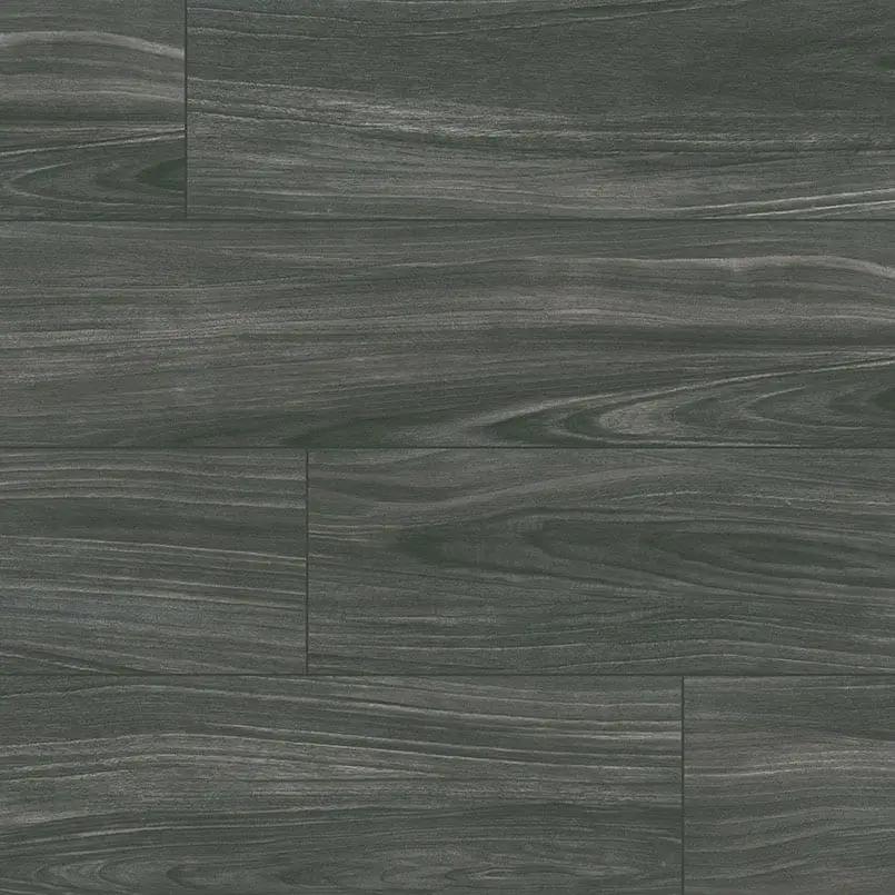Braxton Midnight Matte Wood Look Porcelain Tiles 10x40 close up