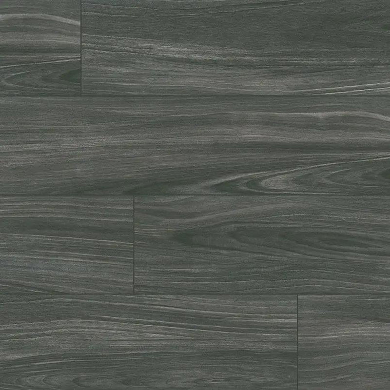 Braxton Midnight Matte Wood Look Porcelain Tiles 10x40 close up