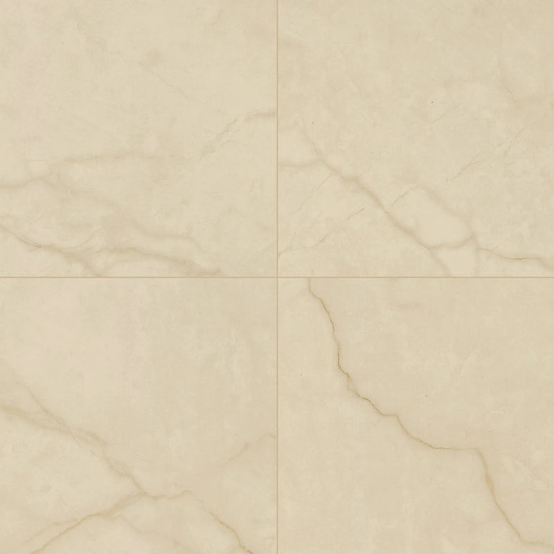 Brighton Crema Matte Porcelain Tiles 24x24 close up