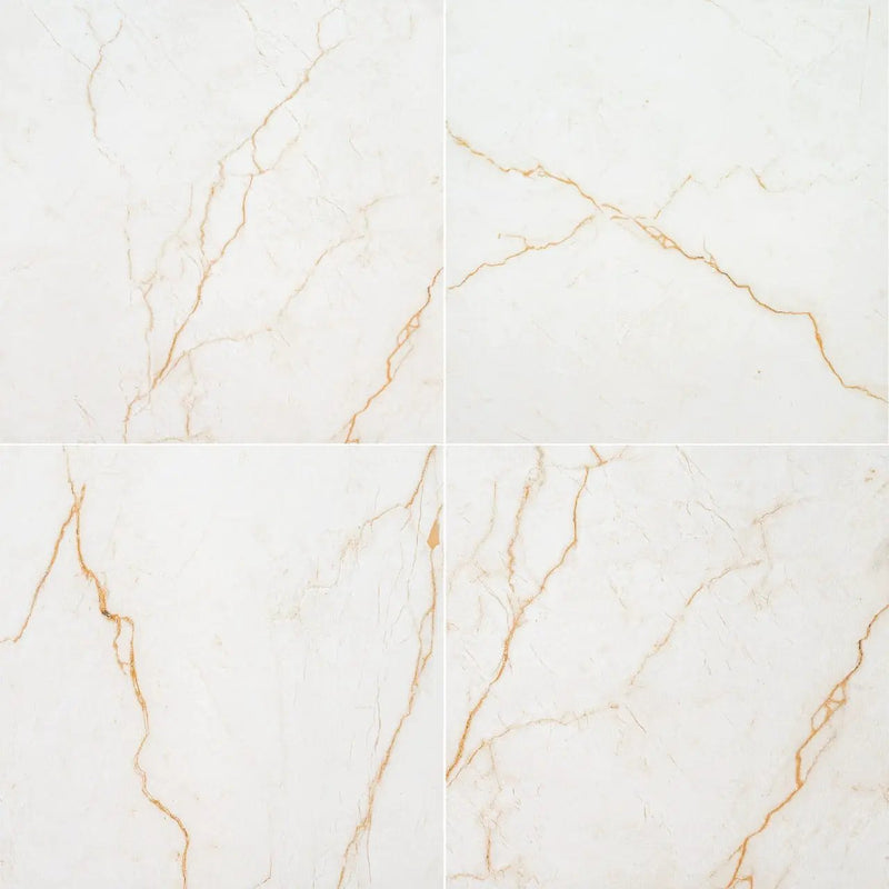 Brighton Gold Matte Porcelain Tiles 24x24 close up