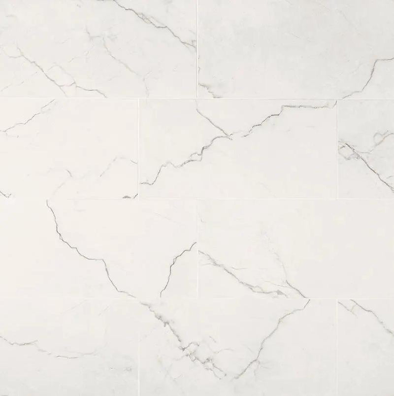 Brighton Grey Matte Porcelain Tiles 12x24 by MSI Surfaces