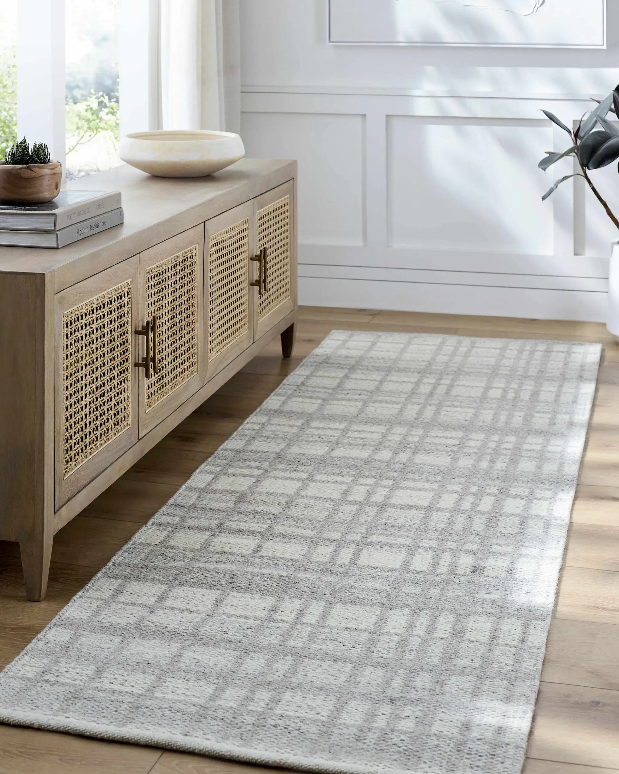 Nissa Light Gray Area Rug - Clearance by Boutique Rugs