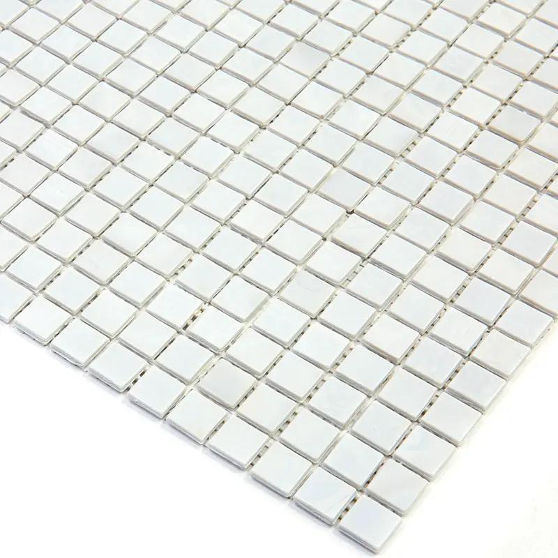 Dolphine Gray 12x12 Glossy Uniform Square Glass Mosaic Tile (20 pack, 18.69 sq ft/case) by Apollo Tile