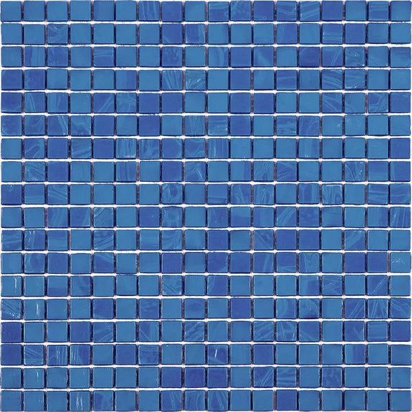 Sapphire Blue 12x12 Glossy Uniform Square Glass Mosaic Tile (20 pack, 18.69 sq ft/case)