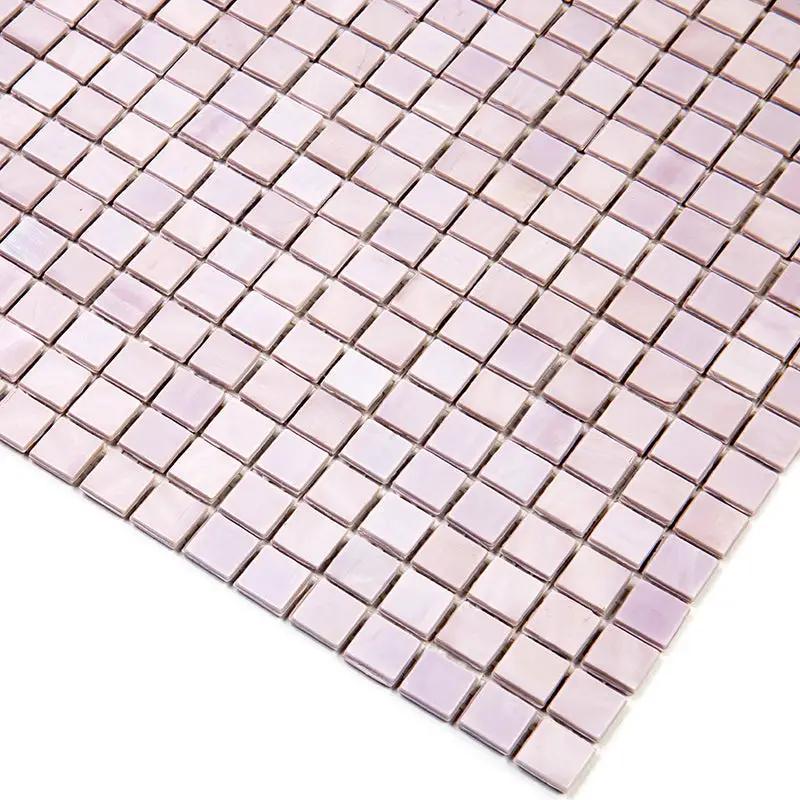 Lavander 12x12 Glossy Uniform Square Glass Mosaic Tile (20 pack, 18.69 sq ft/case) by Apollo Tile