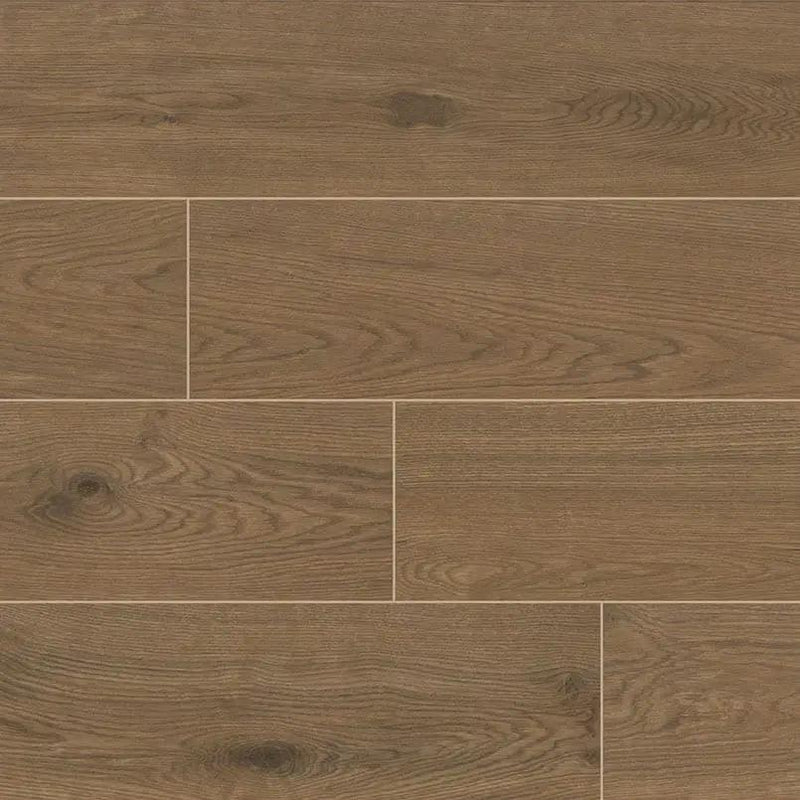 Cabana Honey 9x47 Matte Wood Look Porcelain Tiles close up