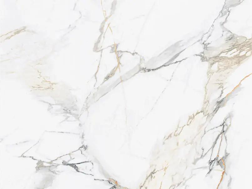 Calacatta Golden Mist Polished Porcelain Tiles 31.5x71 close up