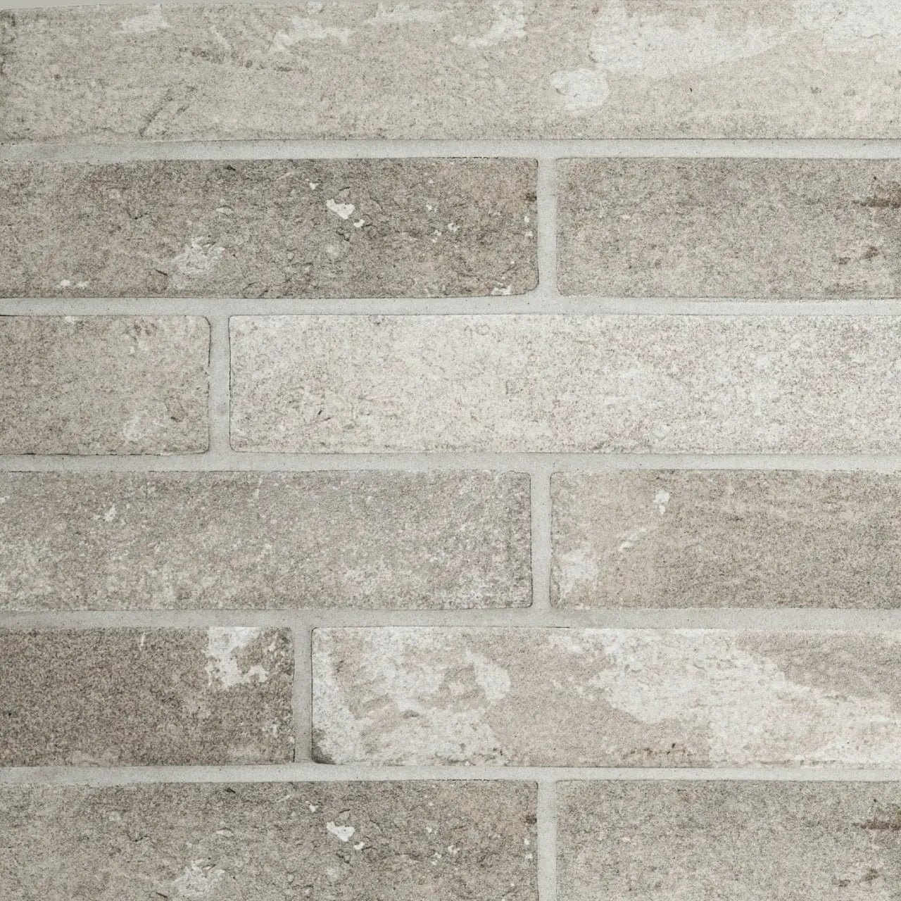 Brickstone Ivory Porcelain Tile 2x10 Matte Brick Mosaics 2x18 close up