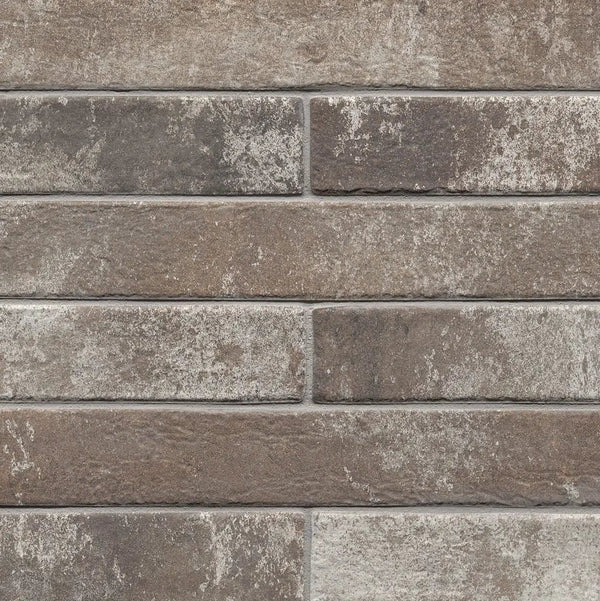 Brickstone Rustique Red 2x18 Matte Brick Porcelain Mosaics