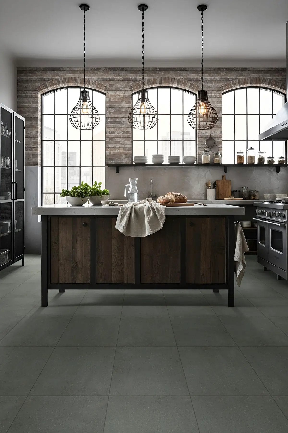 Brickstone Rustique Red 2x18 Matte Brick Porcelain Mosaics by MSI Surfaces