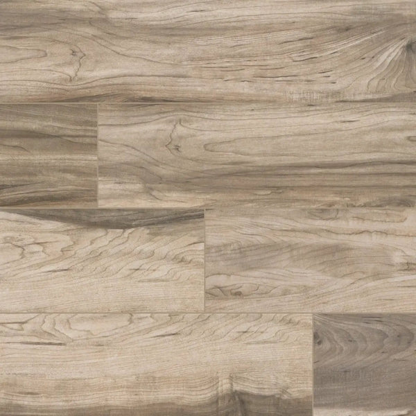 Carolina Timber Ii Beige Matte Porcelain Tiles 6x36