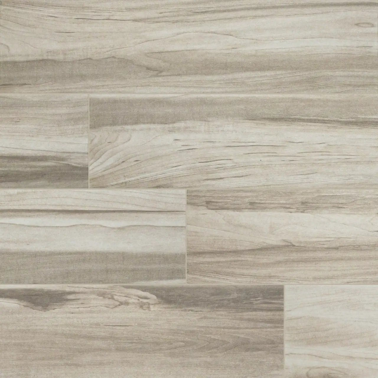 Carolina Timber Ii White Matte Porcelain Tiles 6x24 close up