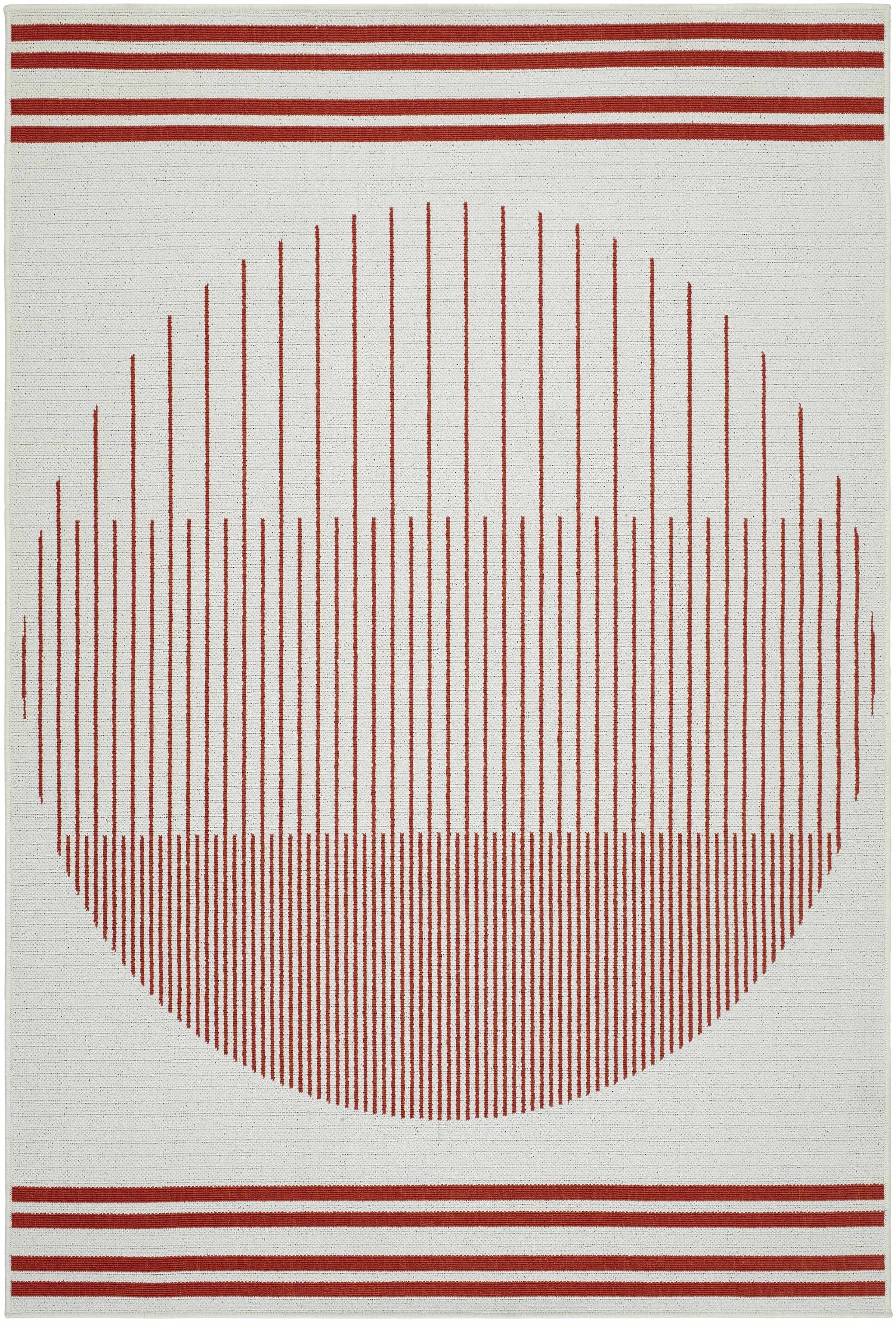 Nabil Cream Outdoor Area Rug - Clearance by Boutique Rugs