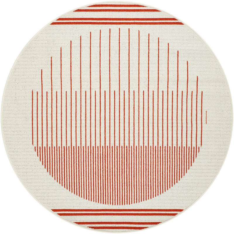 Nabil Cream Outdoor Area Rug - Clearance by Boutique Rugs