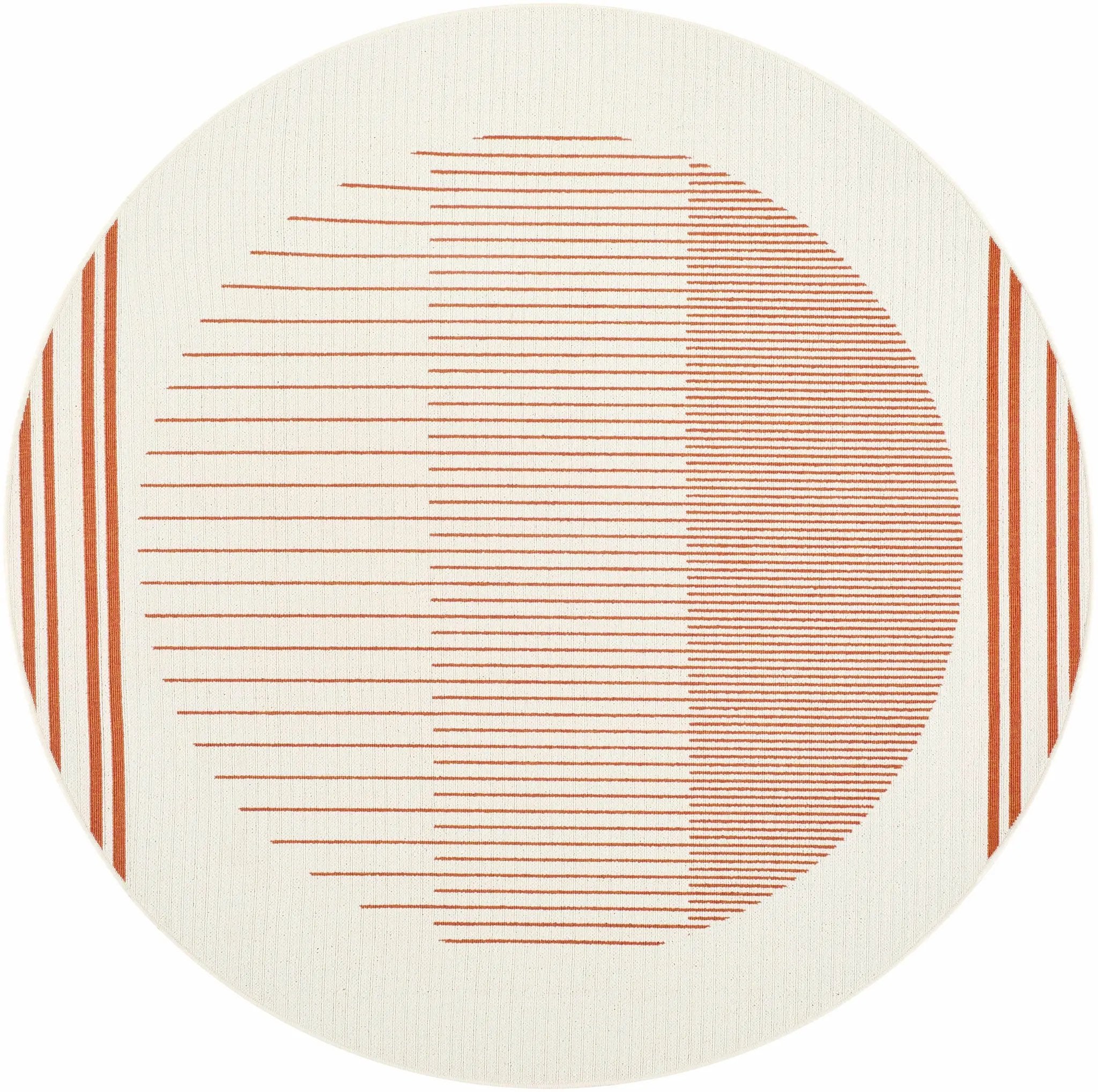 Nabil Cream Outdoor Area Rug - Clearance by Boutique Rugs