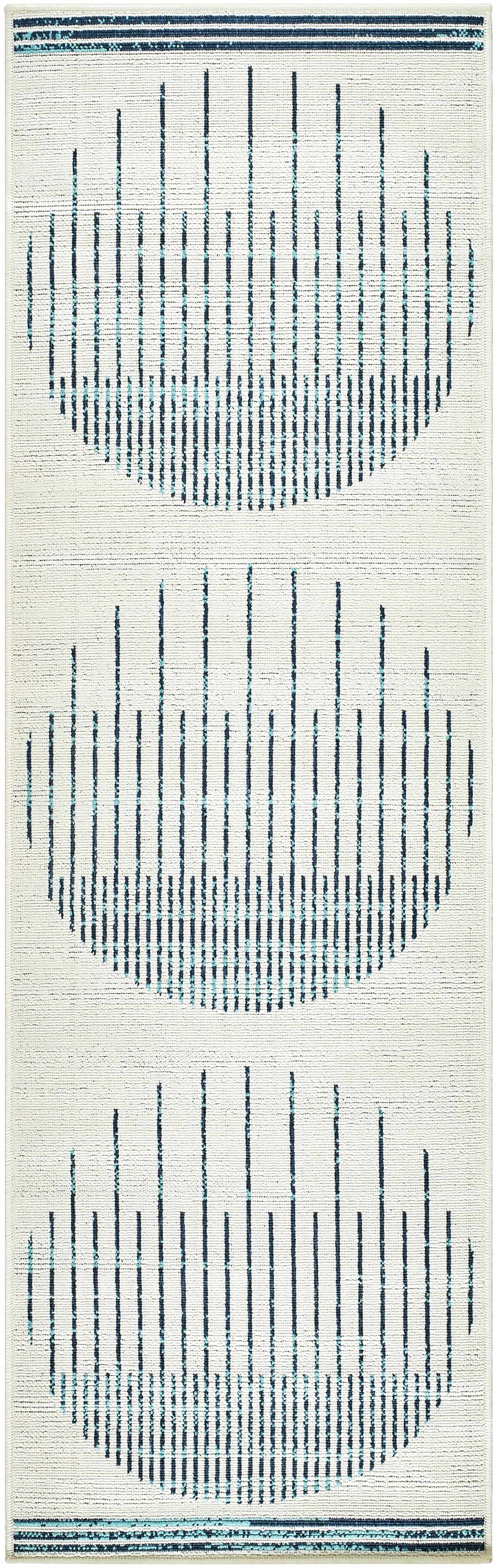 Nabil Slate Blue Outdoor Area Rug - Clearance by Boutique Rugs