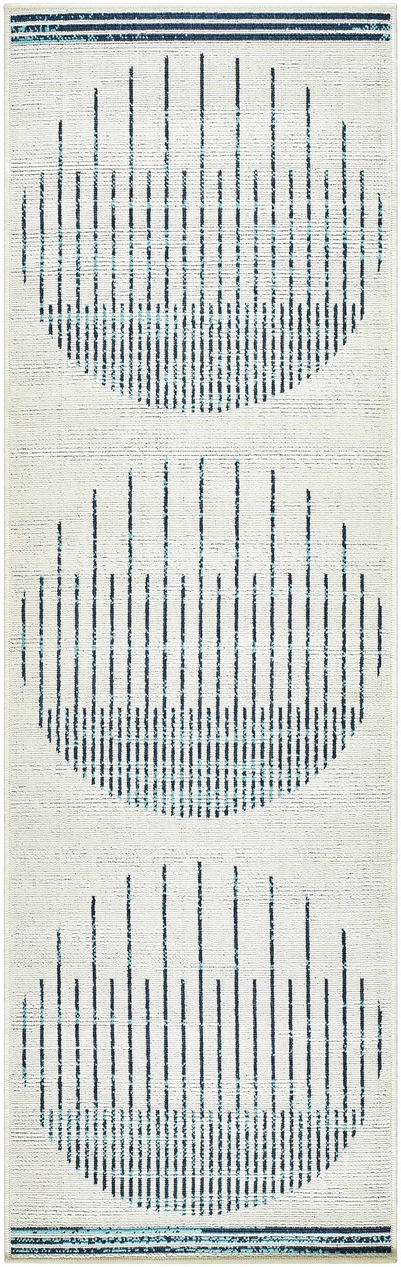 Nabil Slate Blue Outdoor Area Rug - Clearance by Boutique Rugs