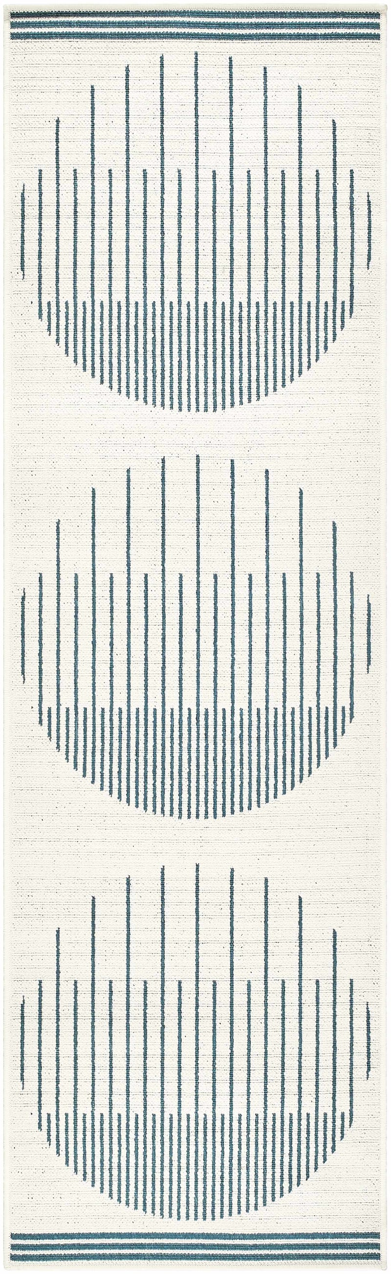 Nabil Midnight Blue Outdoor Area Rug - Clearance by Boutique Rugs