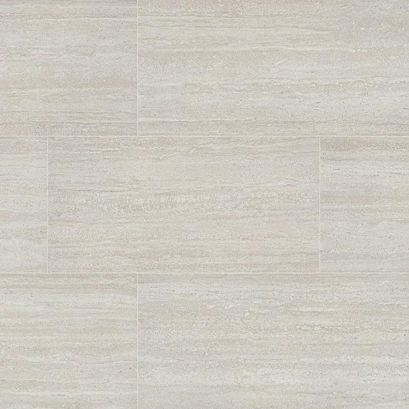 Cordova Lablanca Matte Travertine Look Porcelain Tiles 24x48 close up