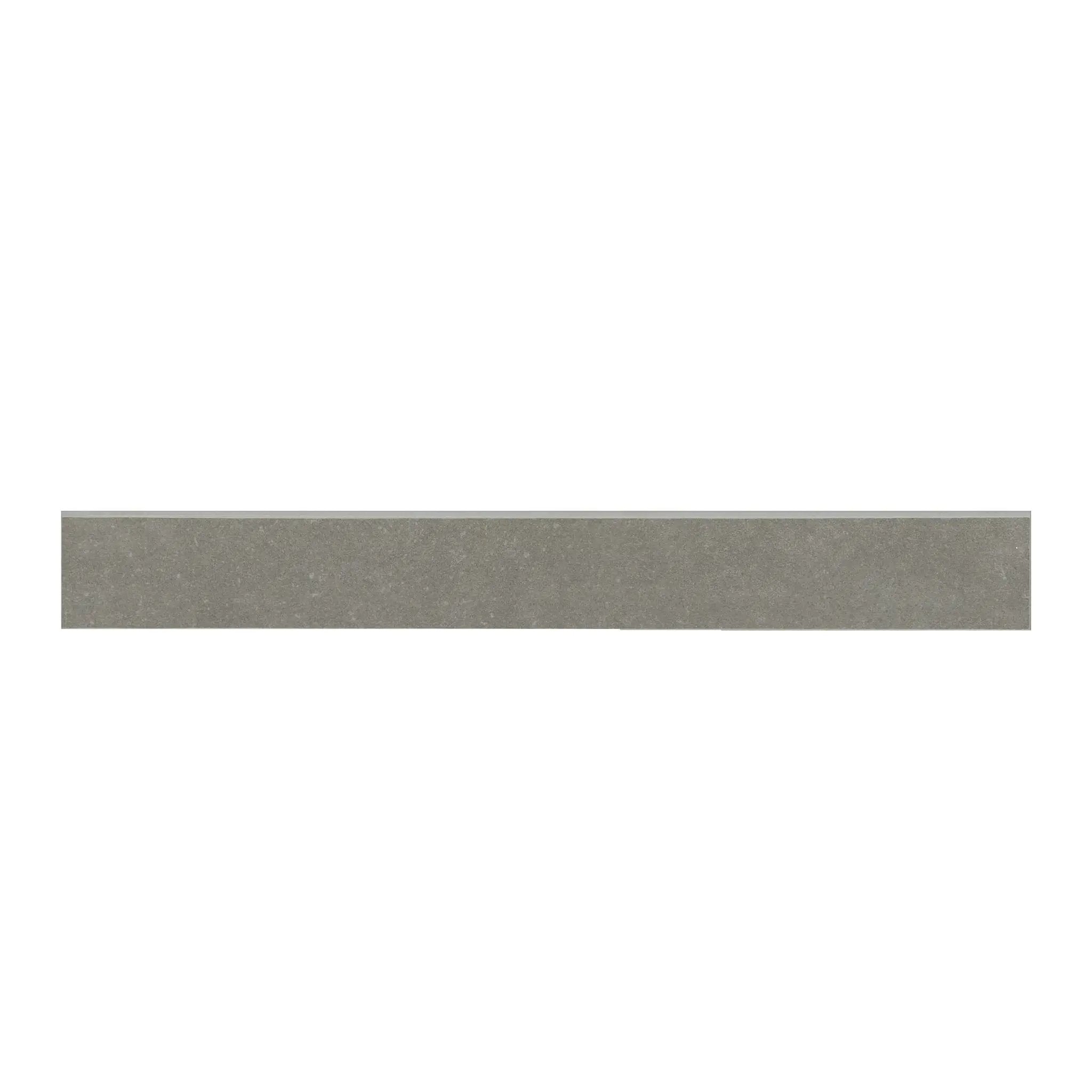 Dimensions Concrete Matte Bullnose Porcelain Moldings 3x24 close up
