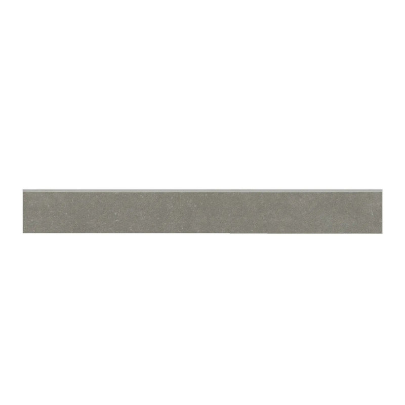 Dimensions Concrete Matte Bullnose Porcelain Moldings 3x24 close up