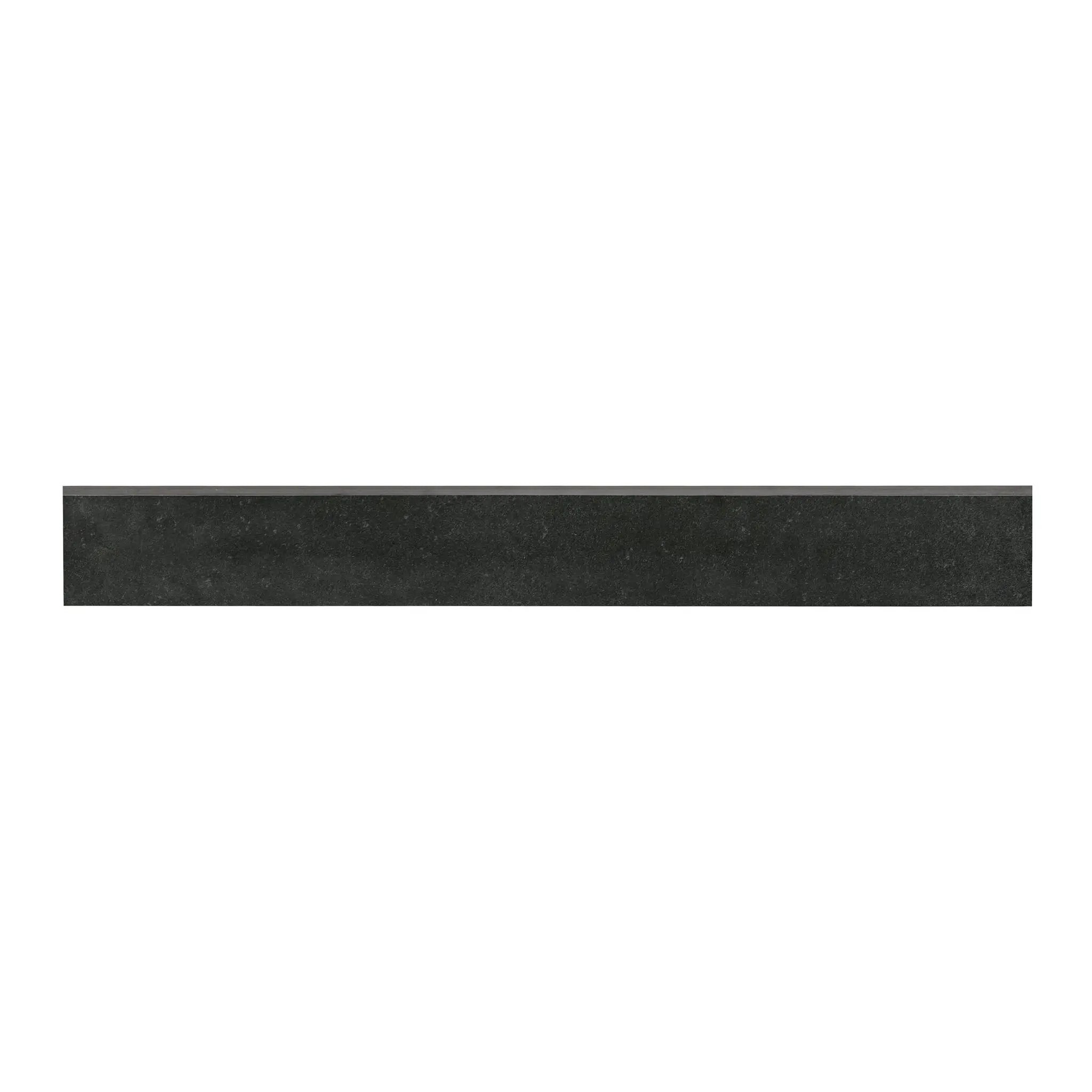 Dimensions Graphite Matte Bullnose Porcelain Moldings 3x24 close up