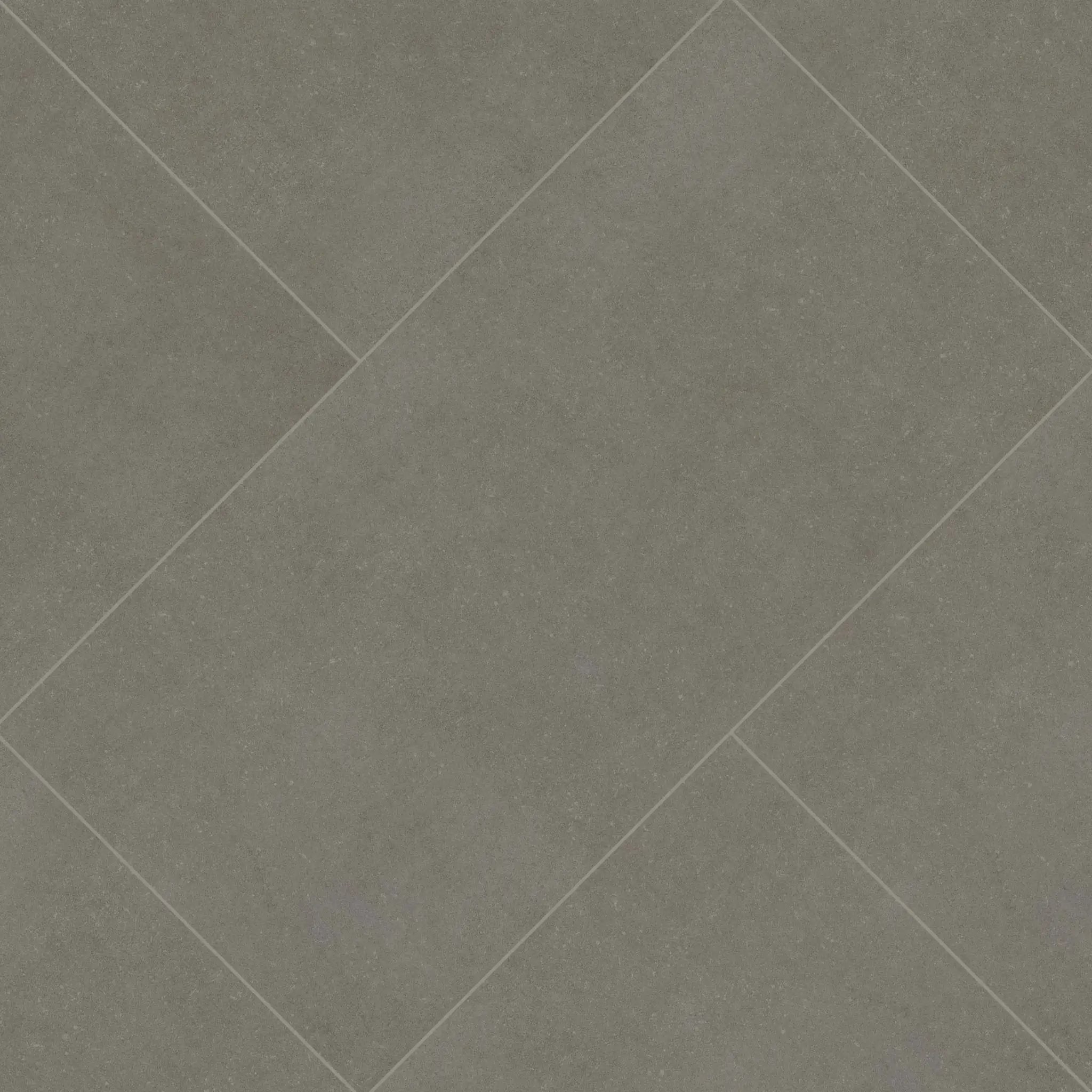 Dimensions Gris Matte Porcelain Tiles 24x48 angled view