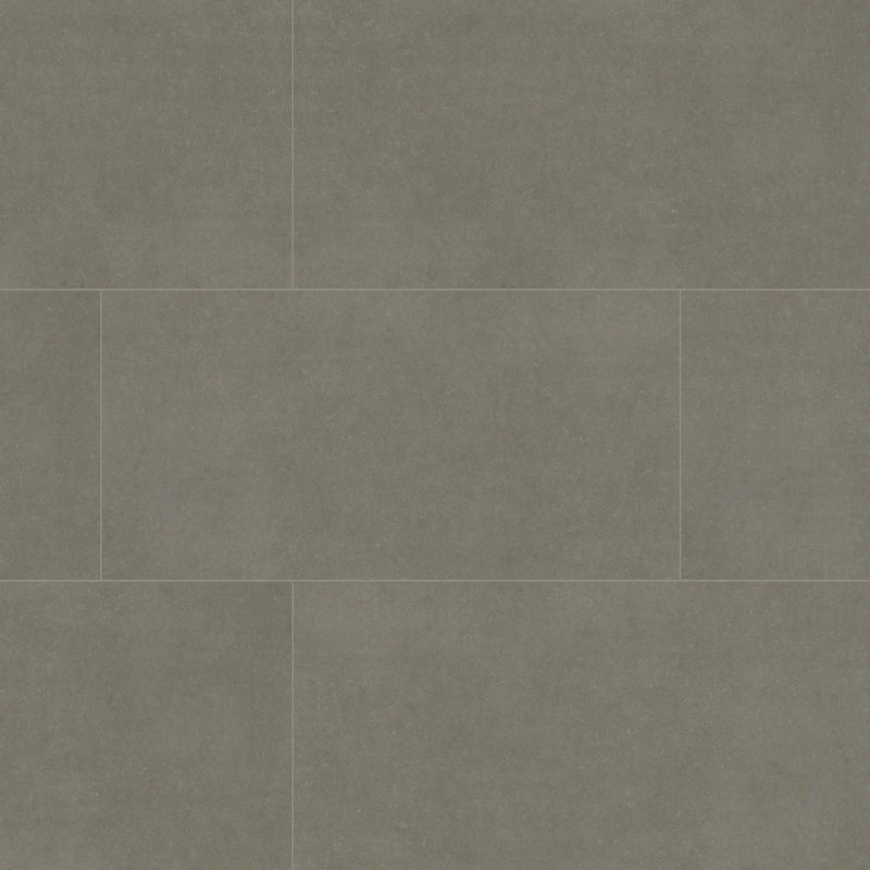 Dimensions Gris Matte Porcelain Tiles 24x48 close up