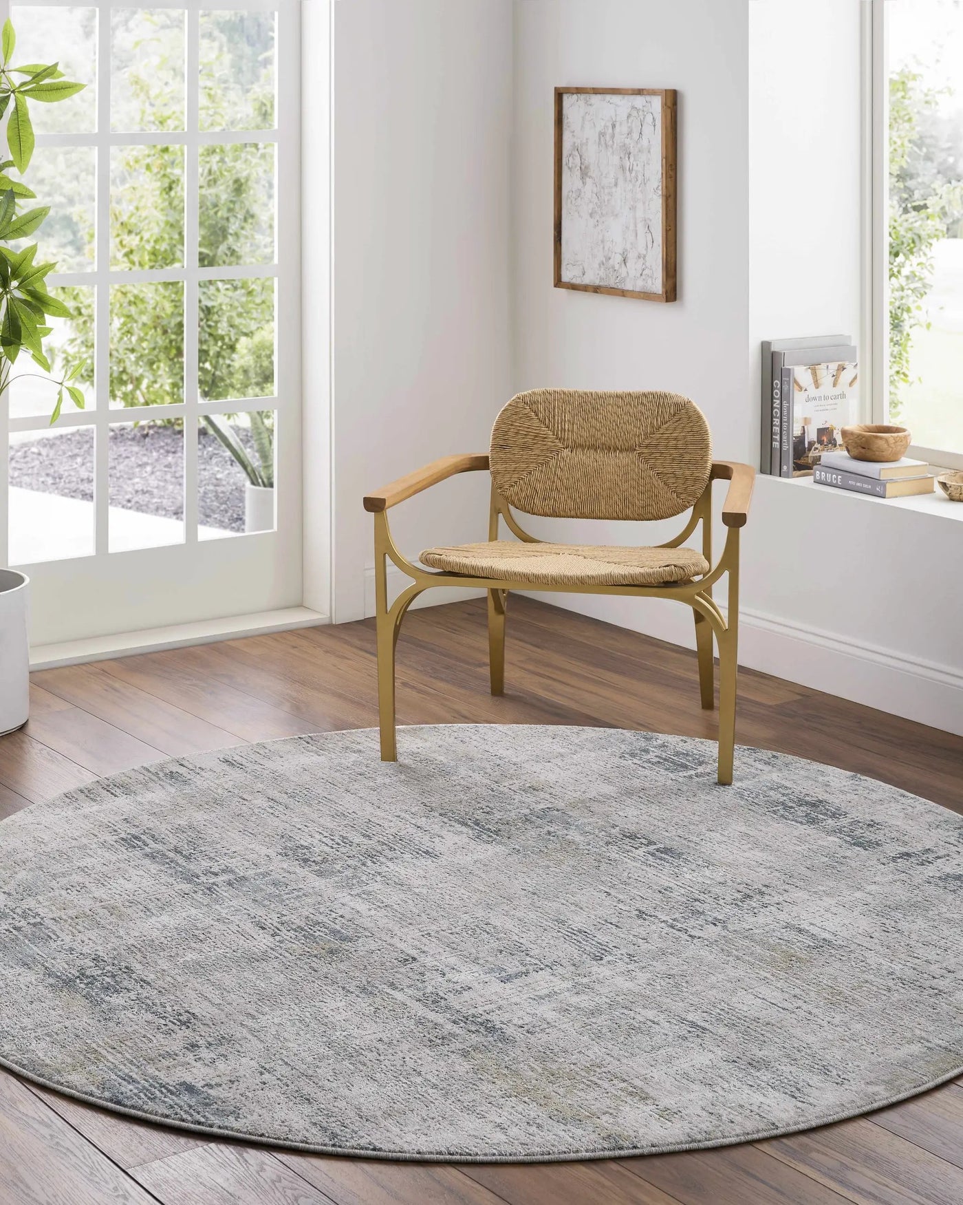 Neron Thick Luxe Abstract Rug by Boutique Rugs
