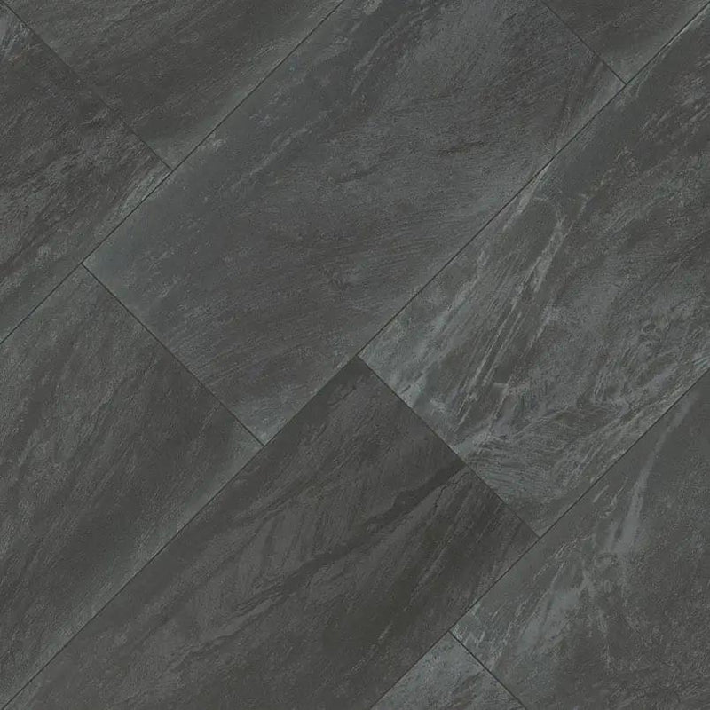 Durban Anthracite Polished Bullnose Porcelain Moldings 3x24 angled view