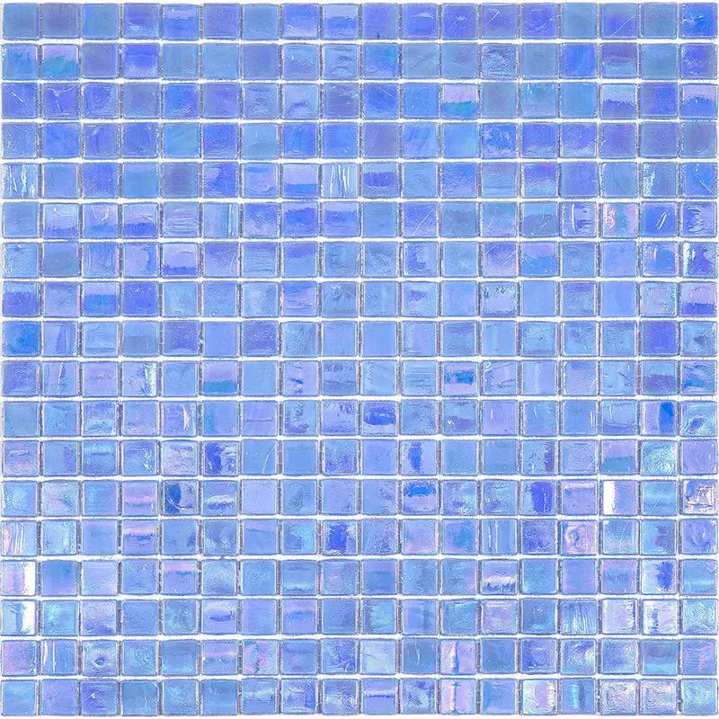 Carolina Blue 12x12 Glossy Uniform Square Glass Mosaic Tile (20 pack, 18.69 sq ft/case) by Apollo Tile