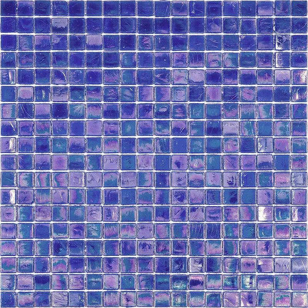 Egyptian Blue 12x12 Glossy Uniform Square Glass Mosaic Tile (20 pack, 18.69 sq ft/case)