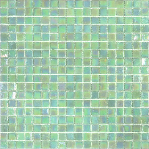 Ultramarine Green 12x12 Glossy Uniform Square Glass Mosaic Tile (20 pack, 18.69 sq ft/case)